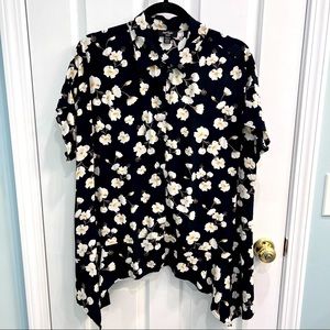 Lord and Taylor blouse size 0X (full cut) Rayon